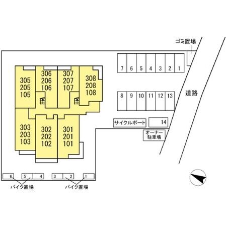 ゼフィールの物件内観写真